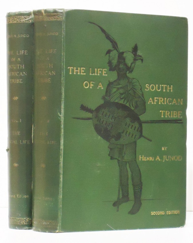 Junod (Henri A.) THE LIFE OF A SOUTH AFRICAN TRIBE2 volumes: 1. Social Life. 2. Mental Life Second