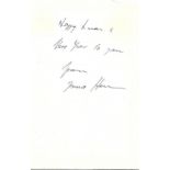 Irma Stern IRMA STERN - HANDWRITTEN SIGNED ILLUSTRATED XMAS CARDAn original inscribed signed