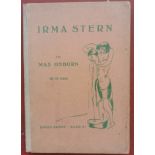 Osborn, Max Irma SternJunge Kunst Band 51. Mit einem Auszug aus dem "tagebuch einer malerin" und