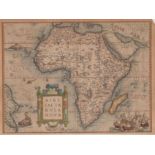 Abraham Ortelius Africae tabula novaThis is a beautiful, rare example of a landmark map of Africa