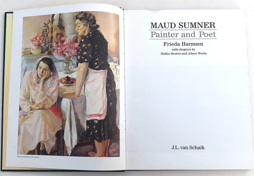 Frieda Harmsen MAUD SUMNER - PAINTER AND POETA very good plus copy of this scarce monograph in the - Image 2 of 4