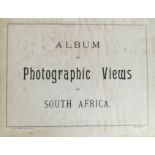 Not stated Picturesque South Africa. An Album of Photographic ViewsGreen cloth-boards, 200 pp of