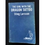 Larsson, Stieg THE GIRL WITH THE DRAGON TATTOO (UNCORRECTED PROOF COPY)First Edition, First
