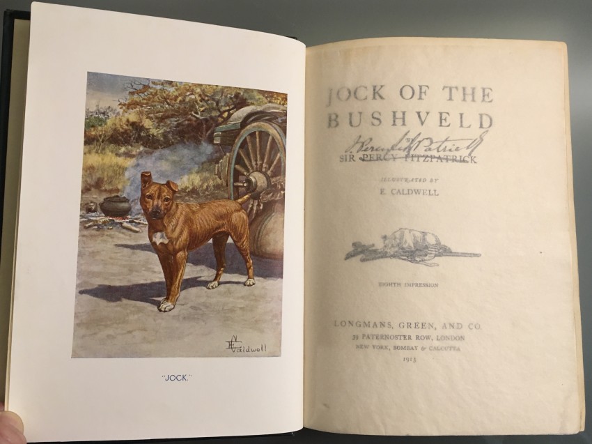 Sir J. Percy Fitzpatrick Jock of the Bushveld (SIGNED)Signed on the title page "J Percy - Image 4 of 4