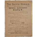 [Reorganized Church ... Latter Day Saints.] ƒ?? J. SMITH III & W. W. BLAIR (editors). The Saints