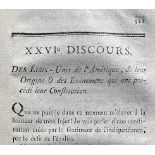 [Benjamin FRANKLIN]. - Jacques-Vincent DELACROIX (1743-1832). Constitutions des principaux Etats