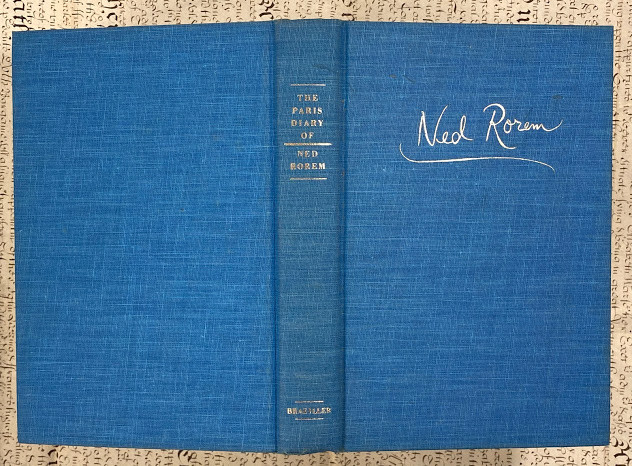 PULITZER PRIZE Winner for Music. - Ned ROREM (b. 1923). The Paris Diary of Ned Rorem with a portrait - Image 3 of 3