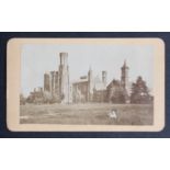 [ANONYMOUS] The Smithsonian, with figure in foregroundA fine image of the Smithsonian, possibly with