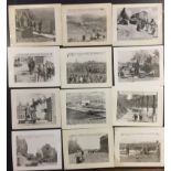 Military Photographers (Military) WWII Group of 29 images stamped "OFFICIAL SIGNAL CORPS RADIO-