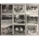 U. S. NAVY (WWII Era) AMERICAN SAMOA Post-War archive of 16 imagesPost-War archive of16 images of