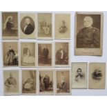 [VARIOUS PHOTOGRAPHERS] DISDERI, Pierre PETIT and others Heads of State including Lincoln, Queen
