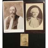 Various [Royalty, Nobility, Dignitaries and Clergy]. 24 Cabinet cards, CDVs.Most Paris: Ch. Jacotin,