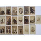DISDERI, WALKER, CARJAT, PIERRE PETIT & others [photographers] Portraits of Dickens, Palmerston