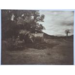 Bertrand H. WENTWORTH (Maine, 1868-1953) The House Under The Willowc. 1930s-40s, sepia gelatin