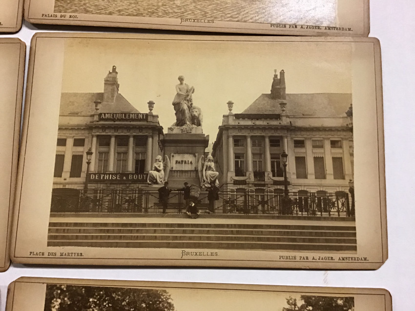 A. JAGER & others [Travel]. Approx 56 albumen images of Bruxelles, French Port Scenes,Includes: - Image 3 of 4