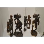 African carved figures