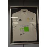 Signed cricket shirt