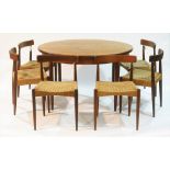 Set of six Danish chairs and G-Plan table