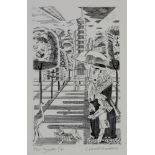 Edward Bawden - etching.