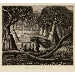 Robin Tanner - etching.