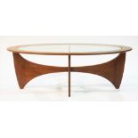 G Plan: an 'Astro' pattern teak coffee table