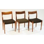 Three 1960's Kontiki dining chairs.