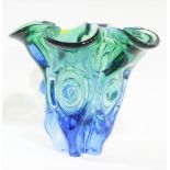 Murano glass vase