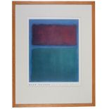 After Mark Rothko - print.