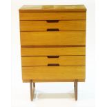 A Uniflex teak chest