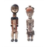 Kwele figures