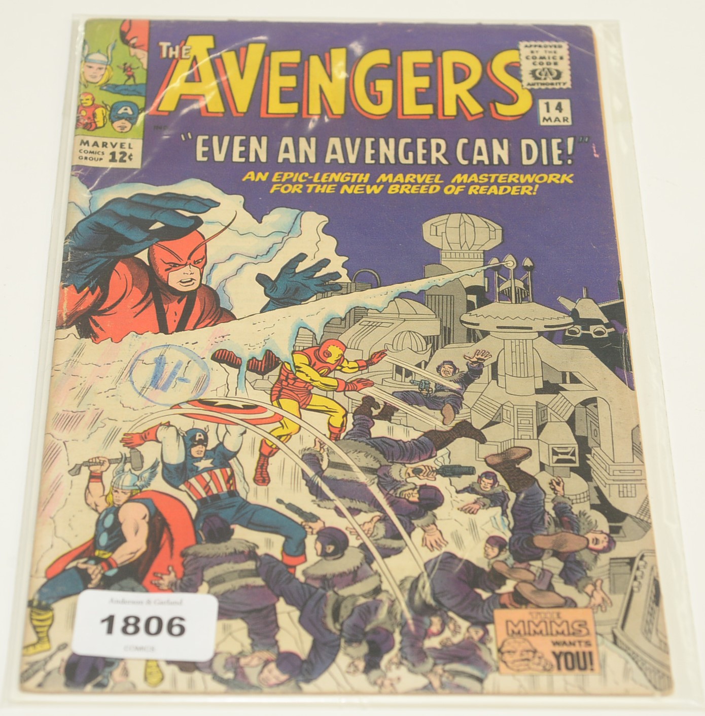 The Avengers No's. 3, 5, 11, 13, 14, 17 and 18 - Image 5 of 7