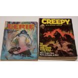 Eerie and Creepy comics.