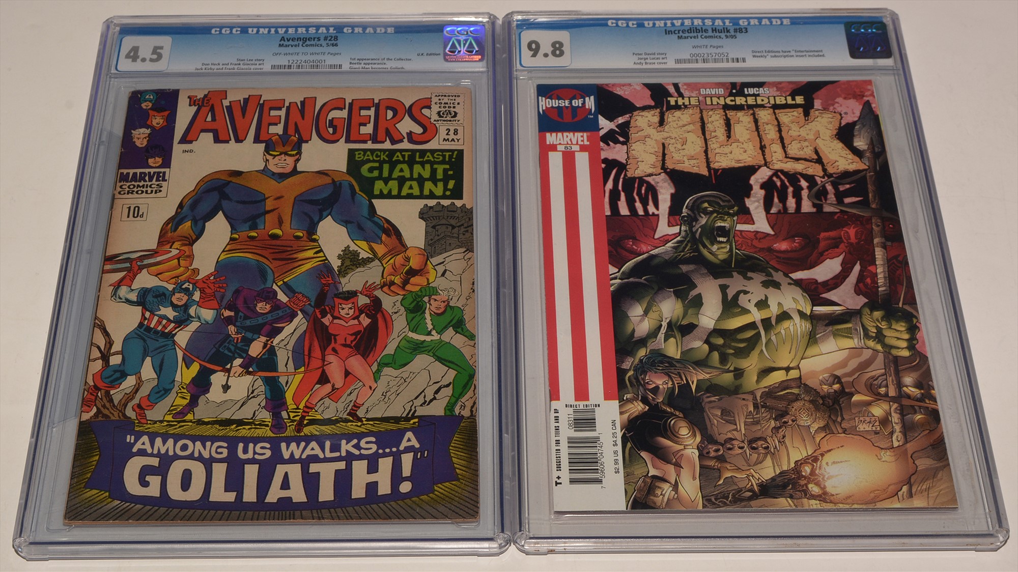 The Avengers No. 28 / Incredible Hulk No. 83