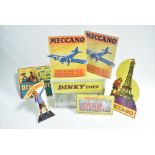 Meccano and Dinky displays
