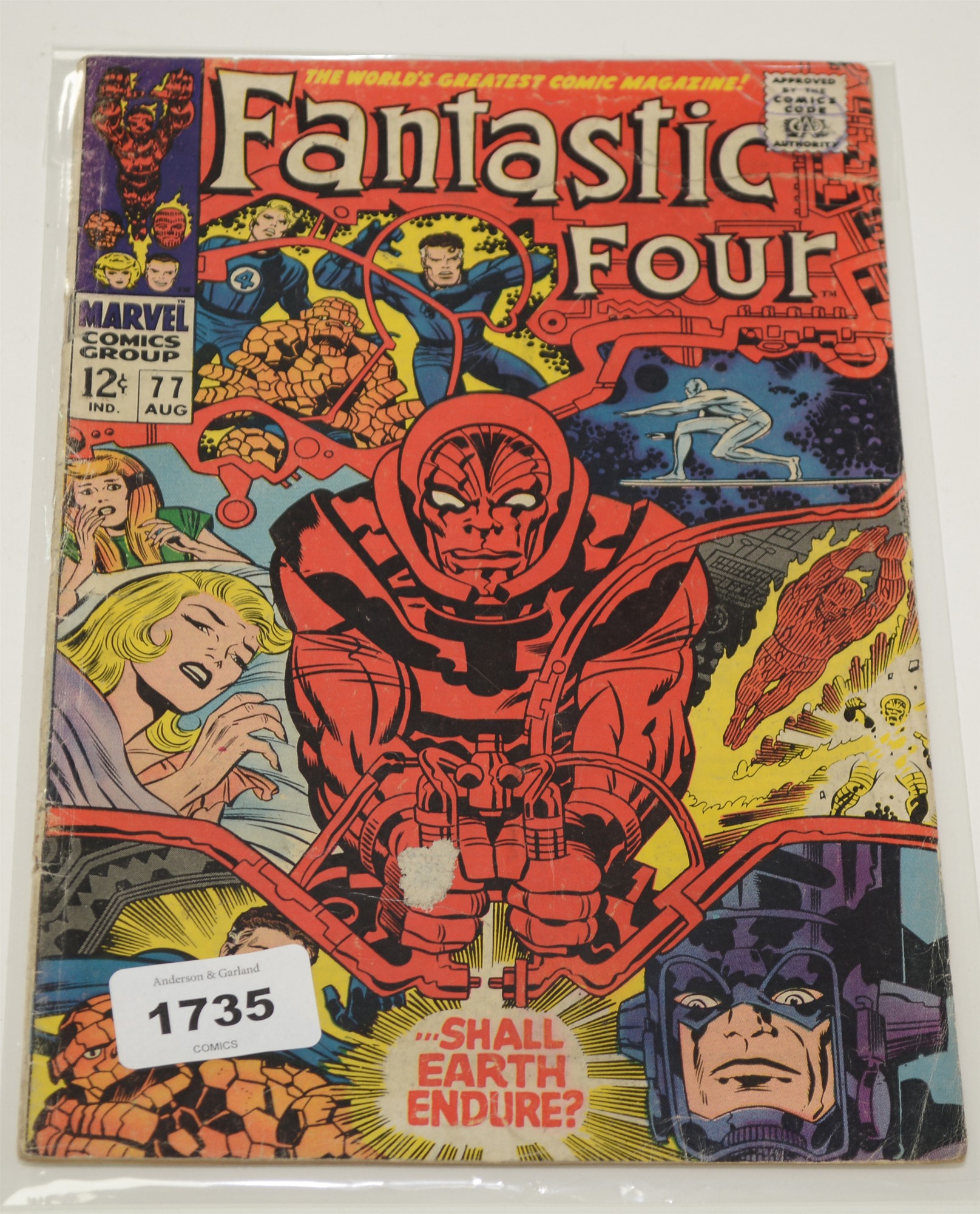 Fantastic Four No's. 60, 68, 77, 85, 87, 88, 90, 91, 92, 93 and 94. - Image 2 of 4