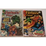 Fantastic Four No's. 58-66 inclusive comics.