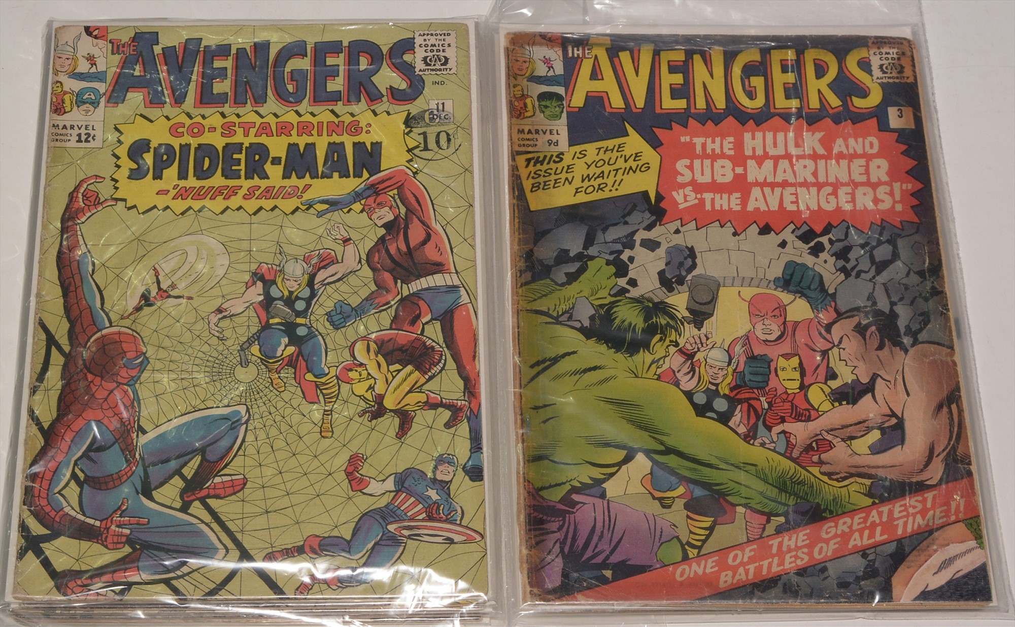 The Avengers No's. 3, 5, 11, 13, 14, 17 and 18 - Image 2 of 7