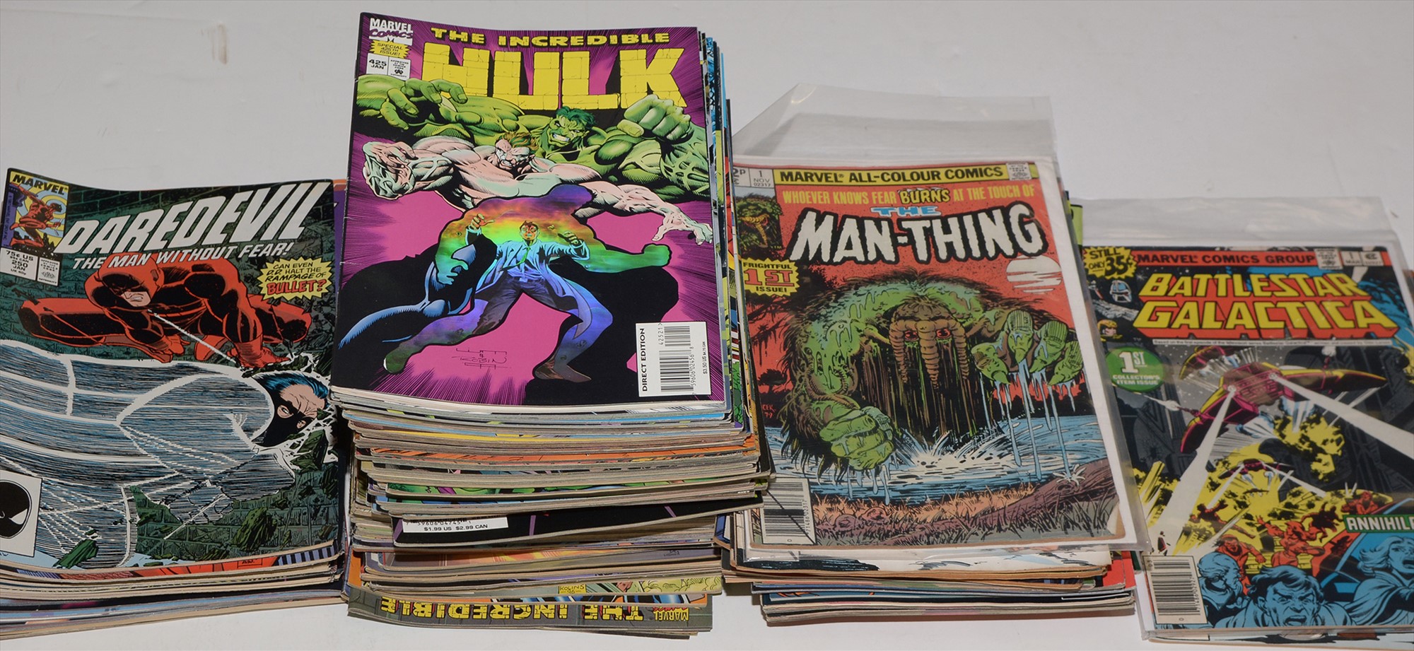 Man-Thing and other titles.