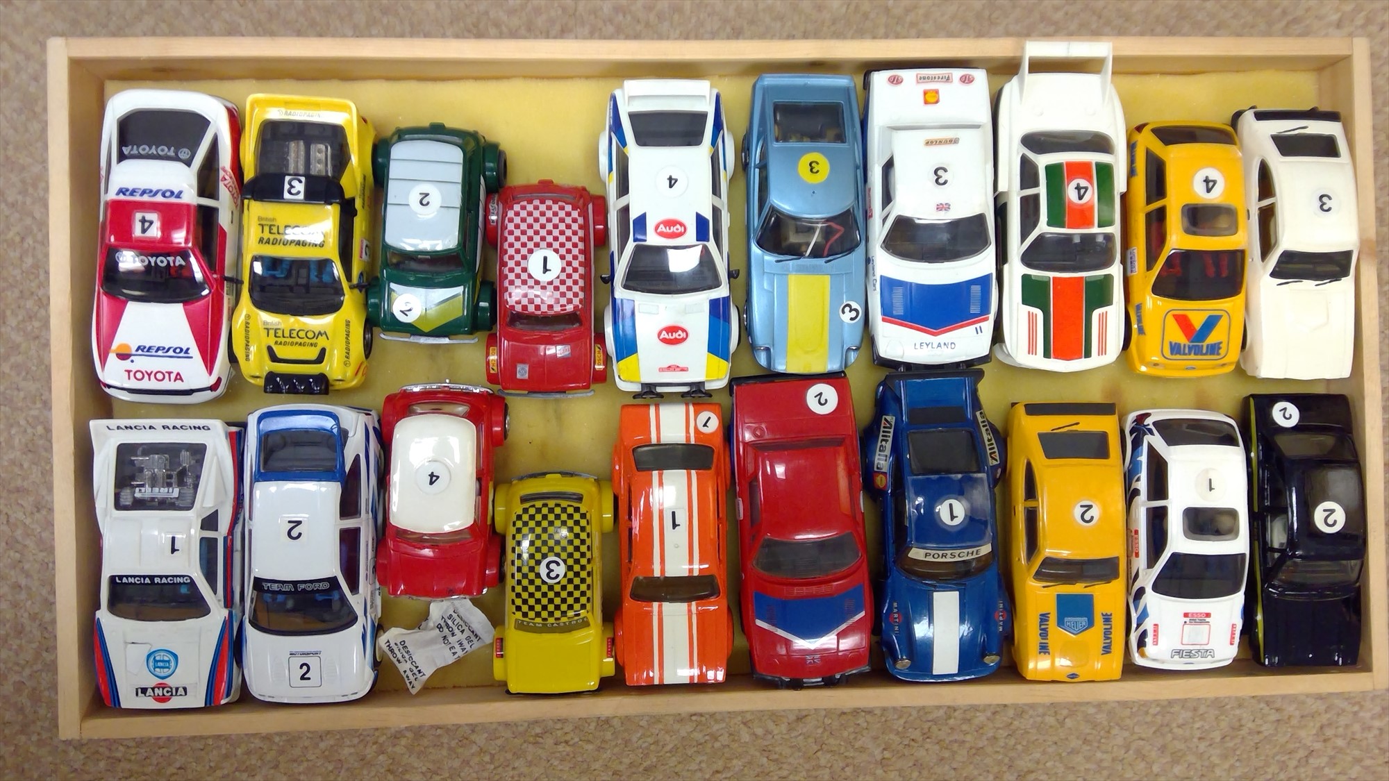 Scalextric vehicles