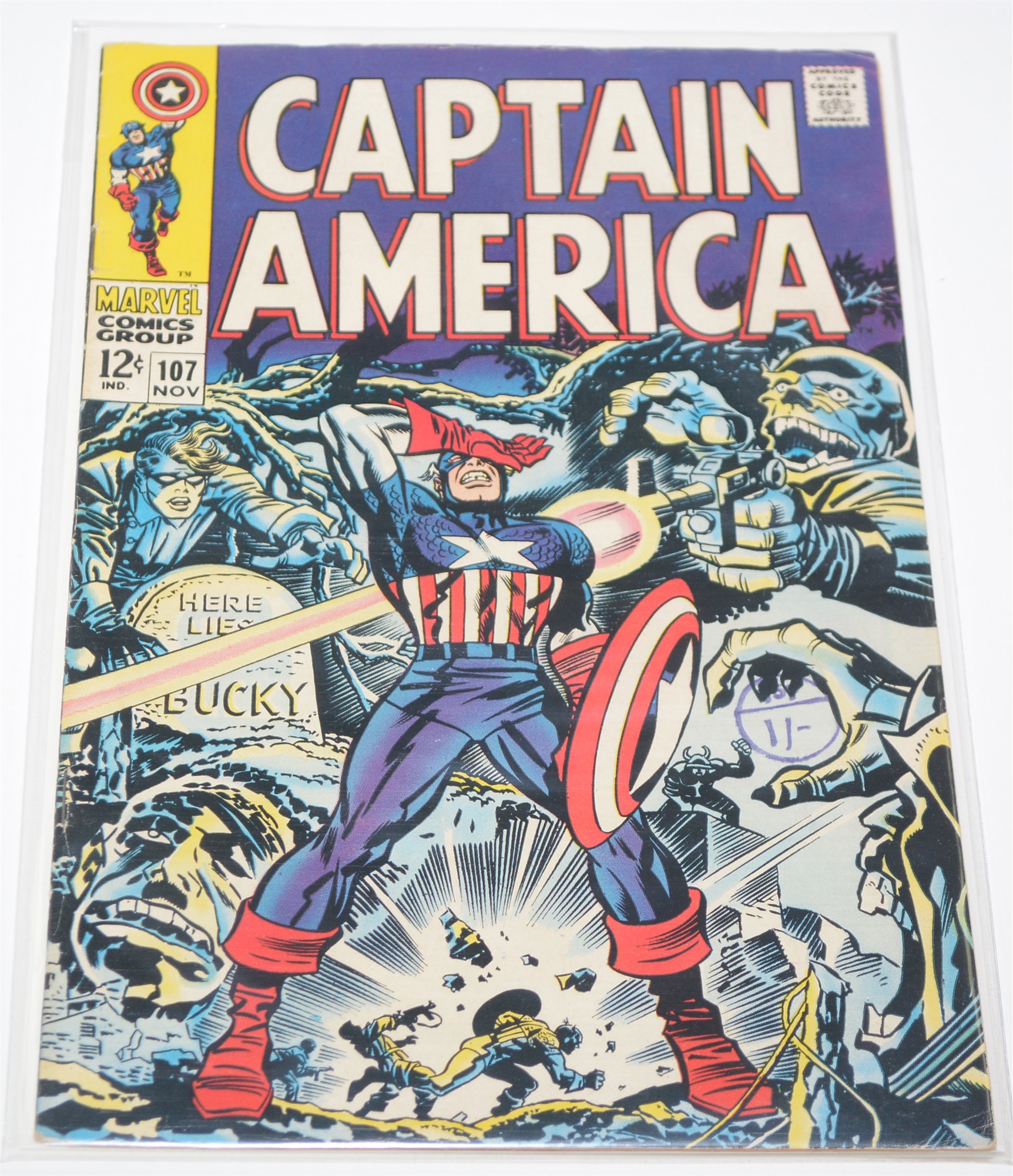 Captain America No. 101, 103, 104 and 107. - Image 4 of 4