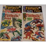 Fantastic Four No's. 71, 72, 73 and 74 comics.