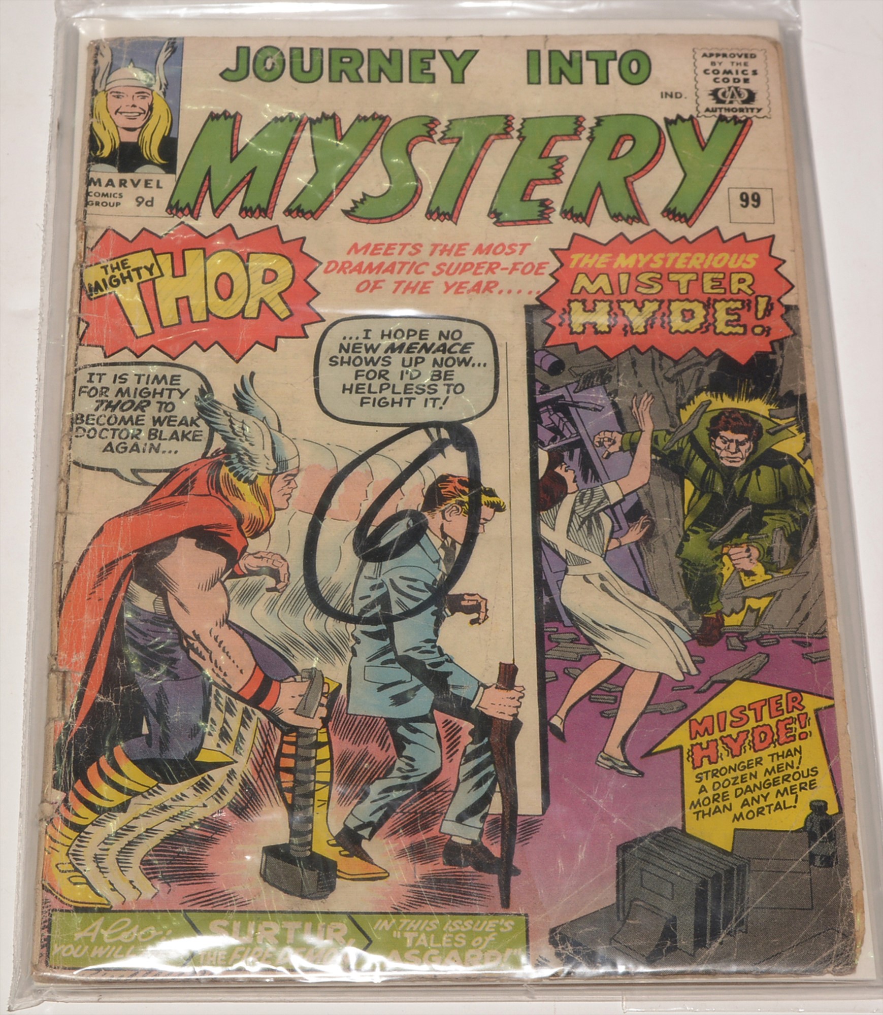 Journey into Mystery No. 99; and The Mighty Thor No. 131