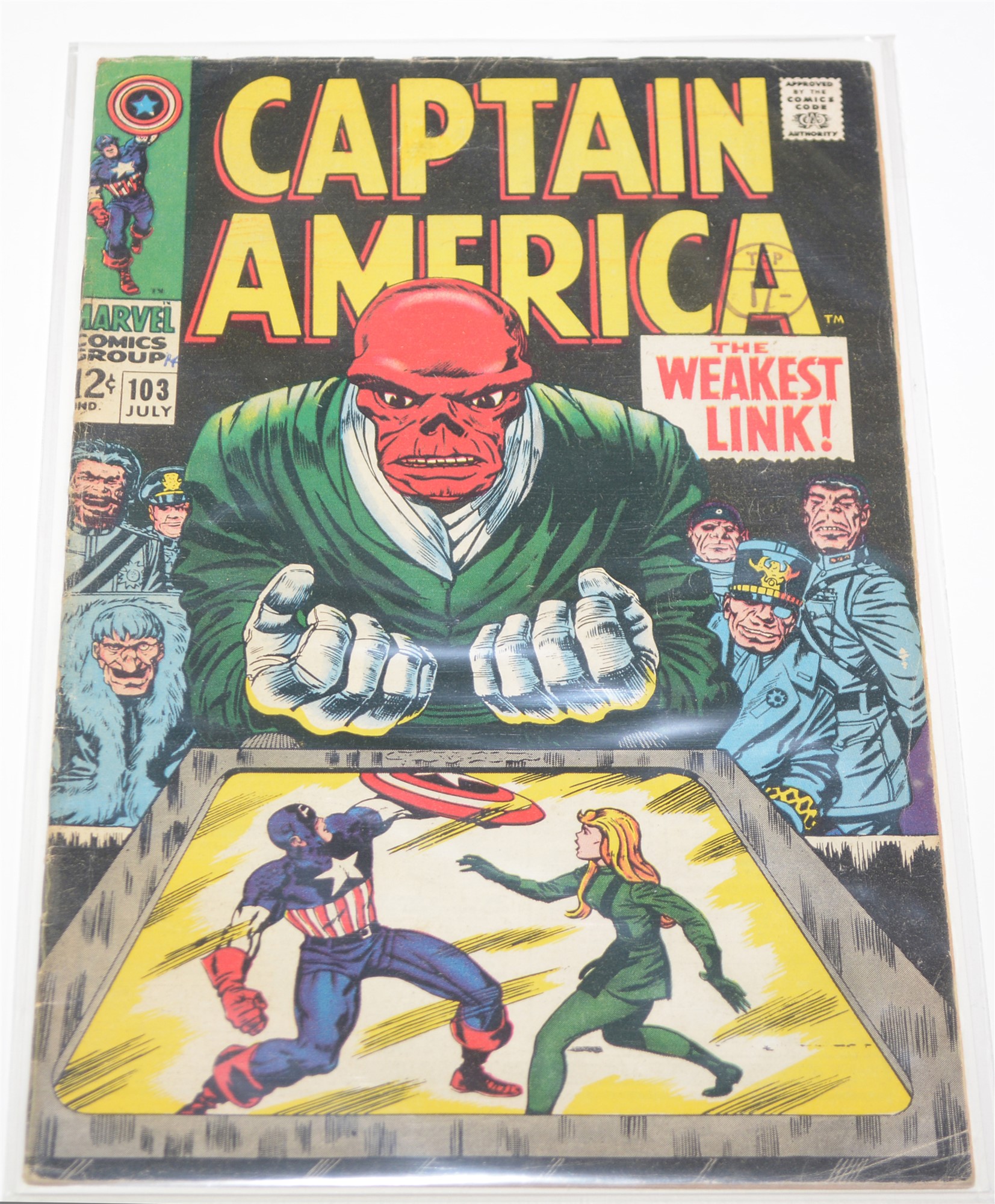 Captain America No. 101, 103, 104 and 107. - Image 2 of 4