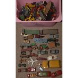 Play worn diecast vehicles