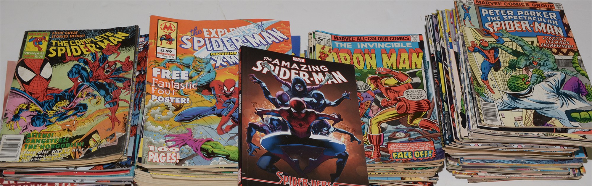 Spider-Man and Iron many sundry issues.