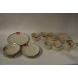 Art deco tea set