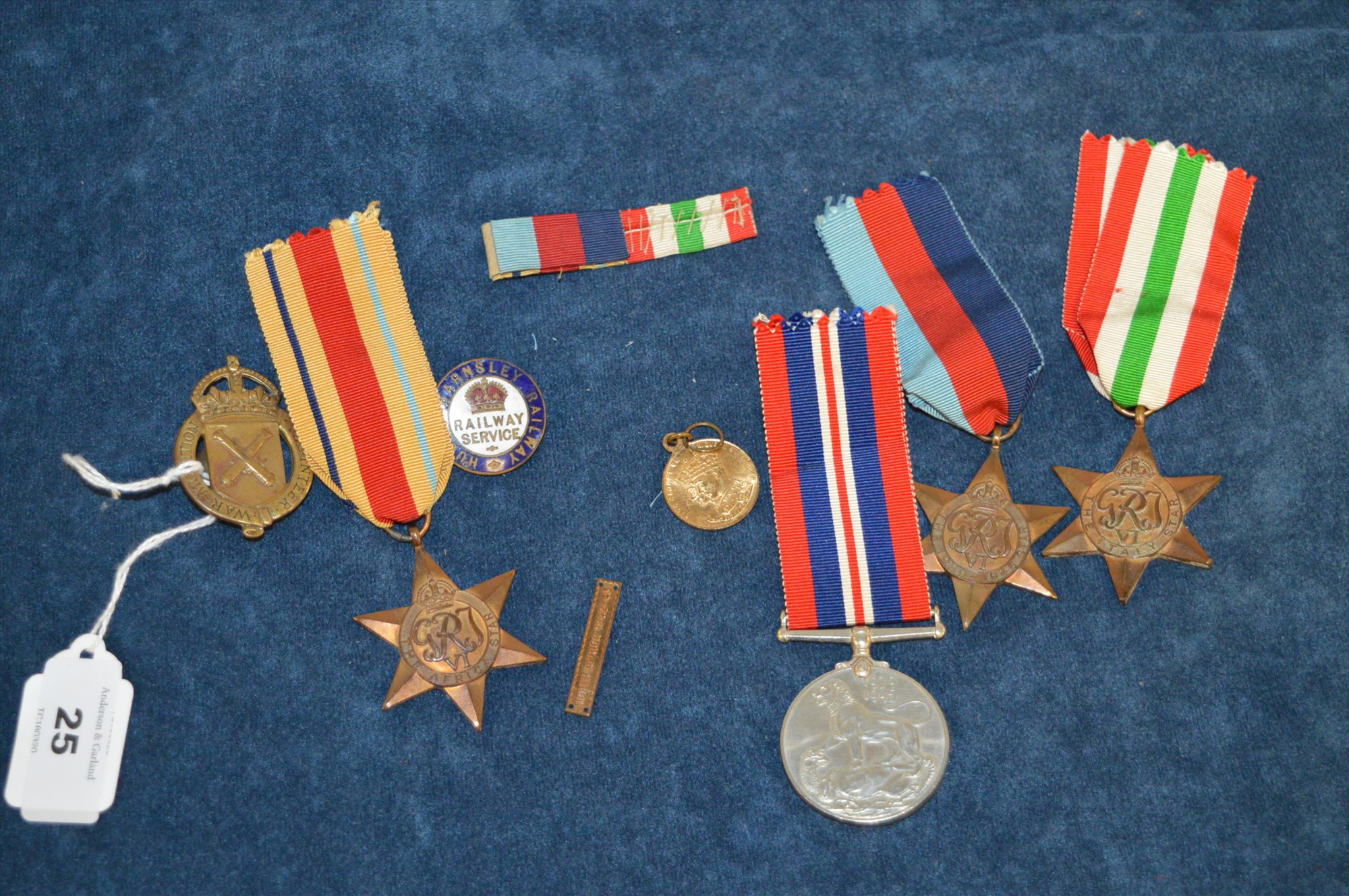 WWII general service medals