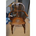 Windsor chair.