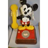 Mickey mouse telephone