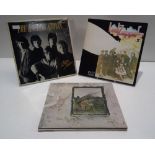 Led Zeppelin and Rolling Stones LPs